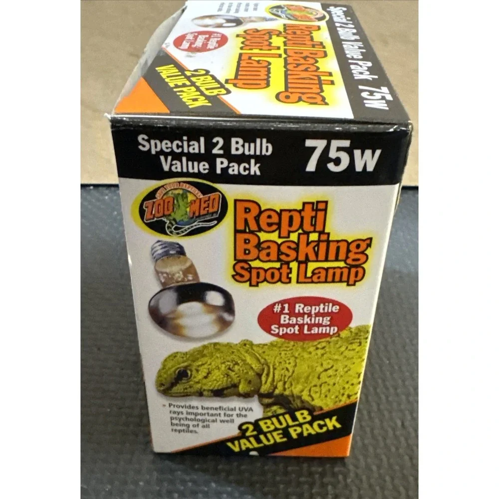 Repti Basking Spot Lamp | 2-Pack | NIB